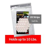 Scotch Mounting, Fastening & Surface Protection RF6731 Interlocking Fasteners 1 in x 3 in, Strips, 1"x3", Black, 2 Count - Image 2